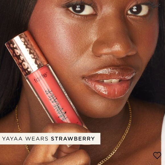 TARTE maneater™ blush & glow™ cheek plump Strawberry NIB Retail 27.00 NEW - Picture 2 of 4